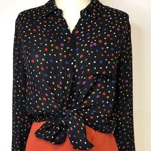 Philosophy Star Print Button Down